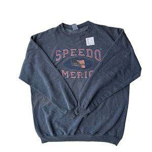 Vintage 90s 1996 Speedo America sweatshirt Crewneck SIZE XL